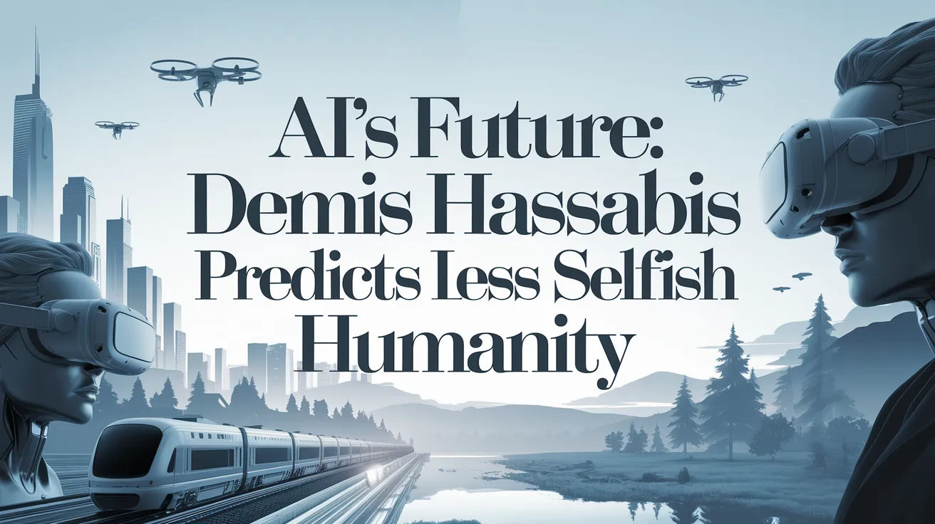 AI's Future: Demis Hassabis Predicts Less Selfish Humanity