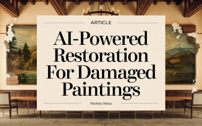 AI-Powered Restoration for Damaged Paintings