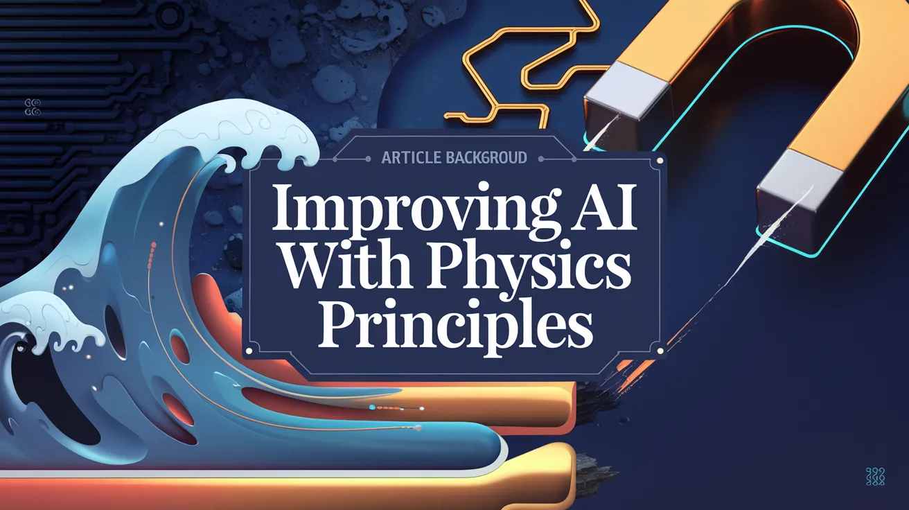 Improving AI with Physics Principles