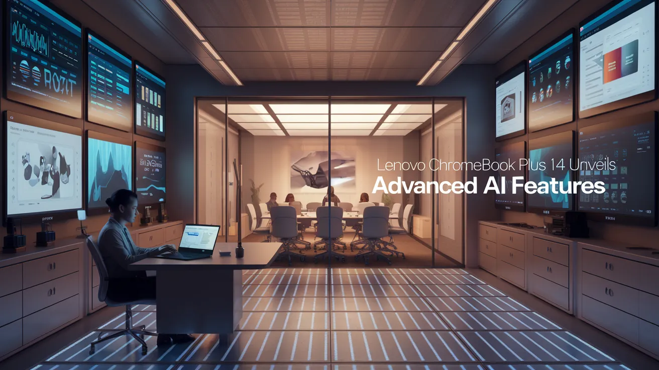 Lenovo Chromebook Plus 14 Unveils Advanced AI Features