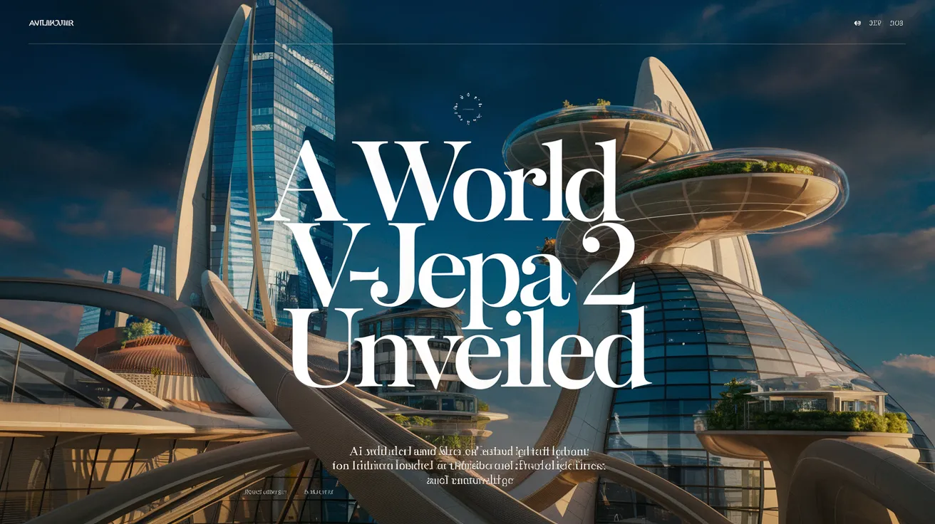 AI World Model: V-JEPA 2 Unveiled