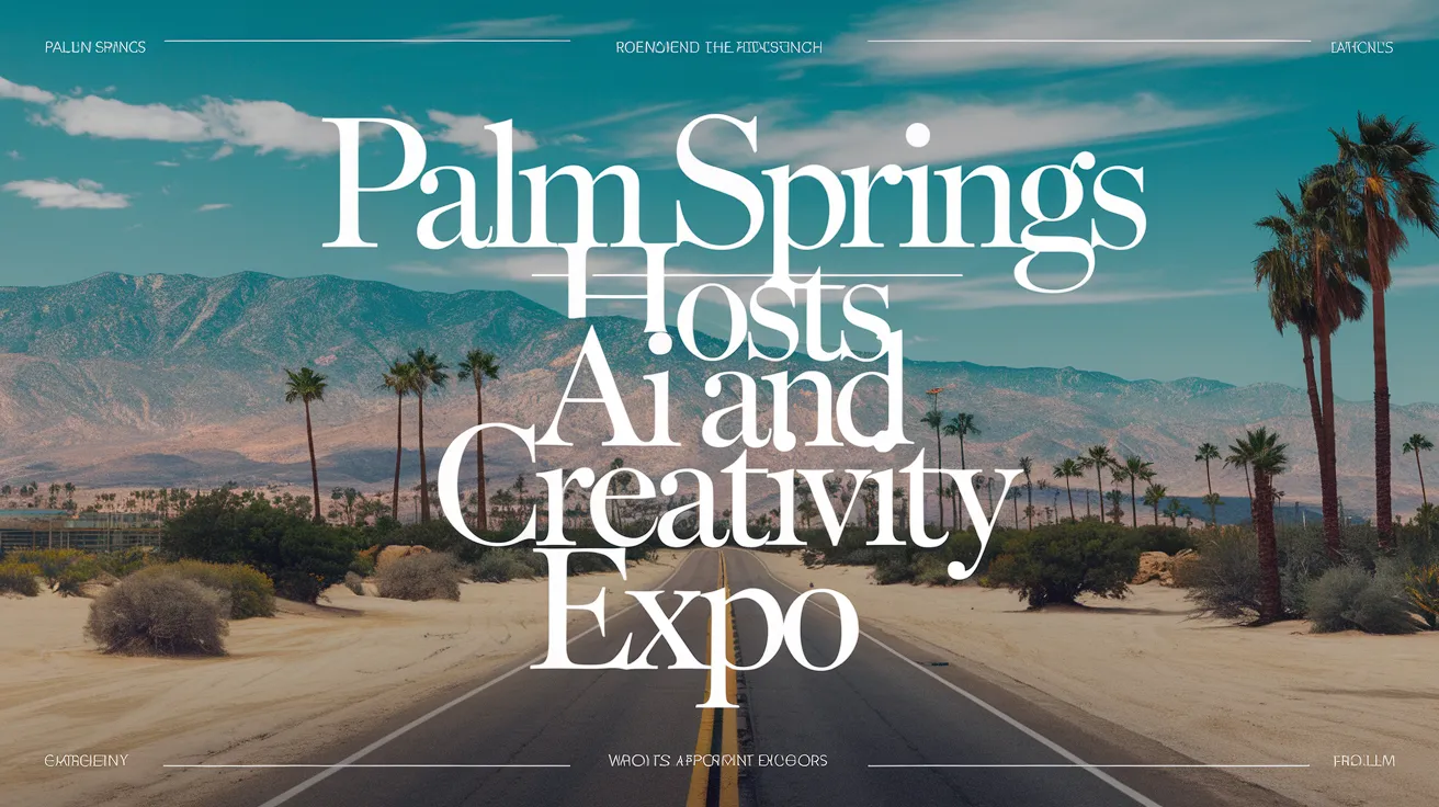 Palm Springs Hosts AI and Creativity Expo