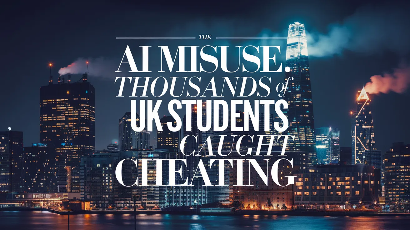 AI Misuse: Thousands of UK Students Caught Cheating