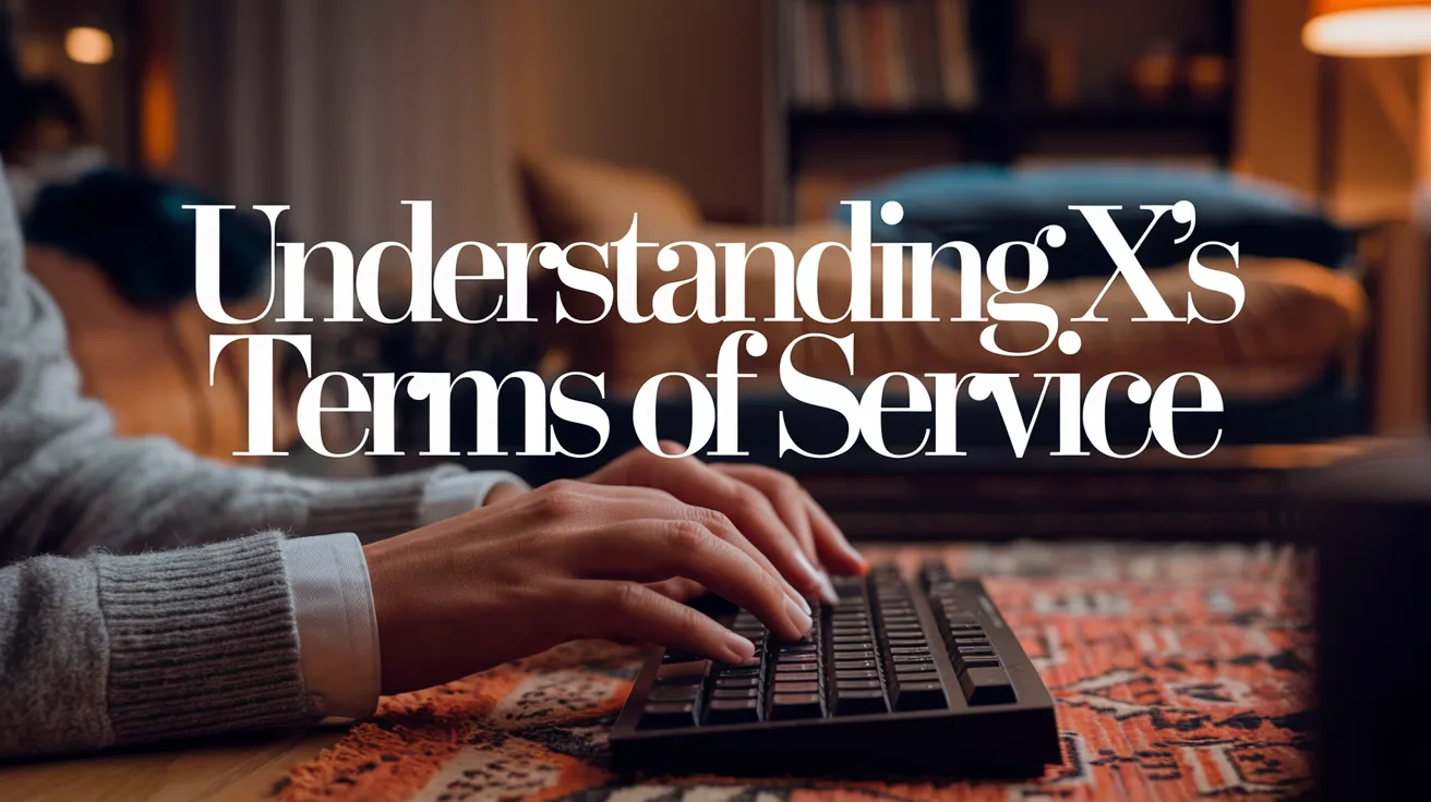 Understanding X's Terms of Service