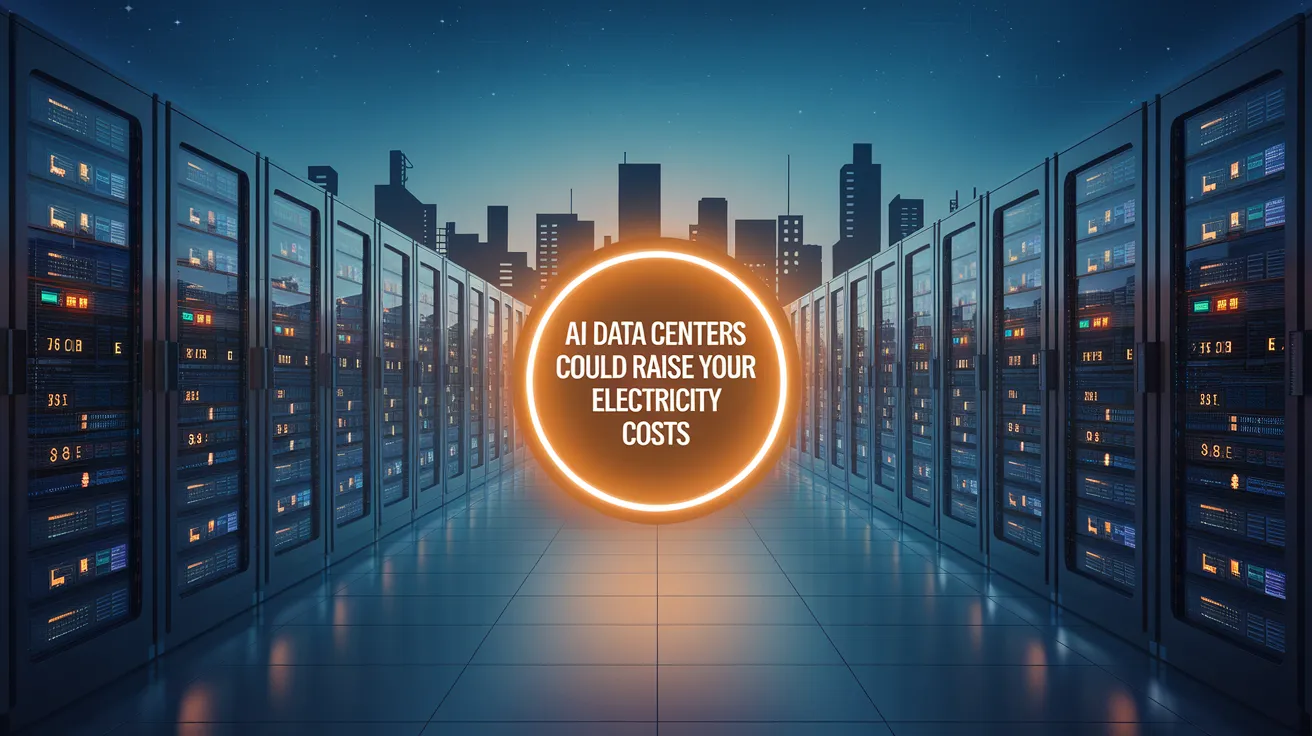 AI Data Centers Could Raise Your Electricity Costs