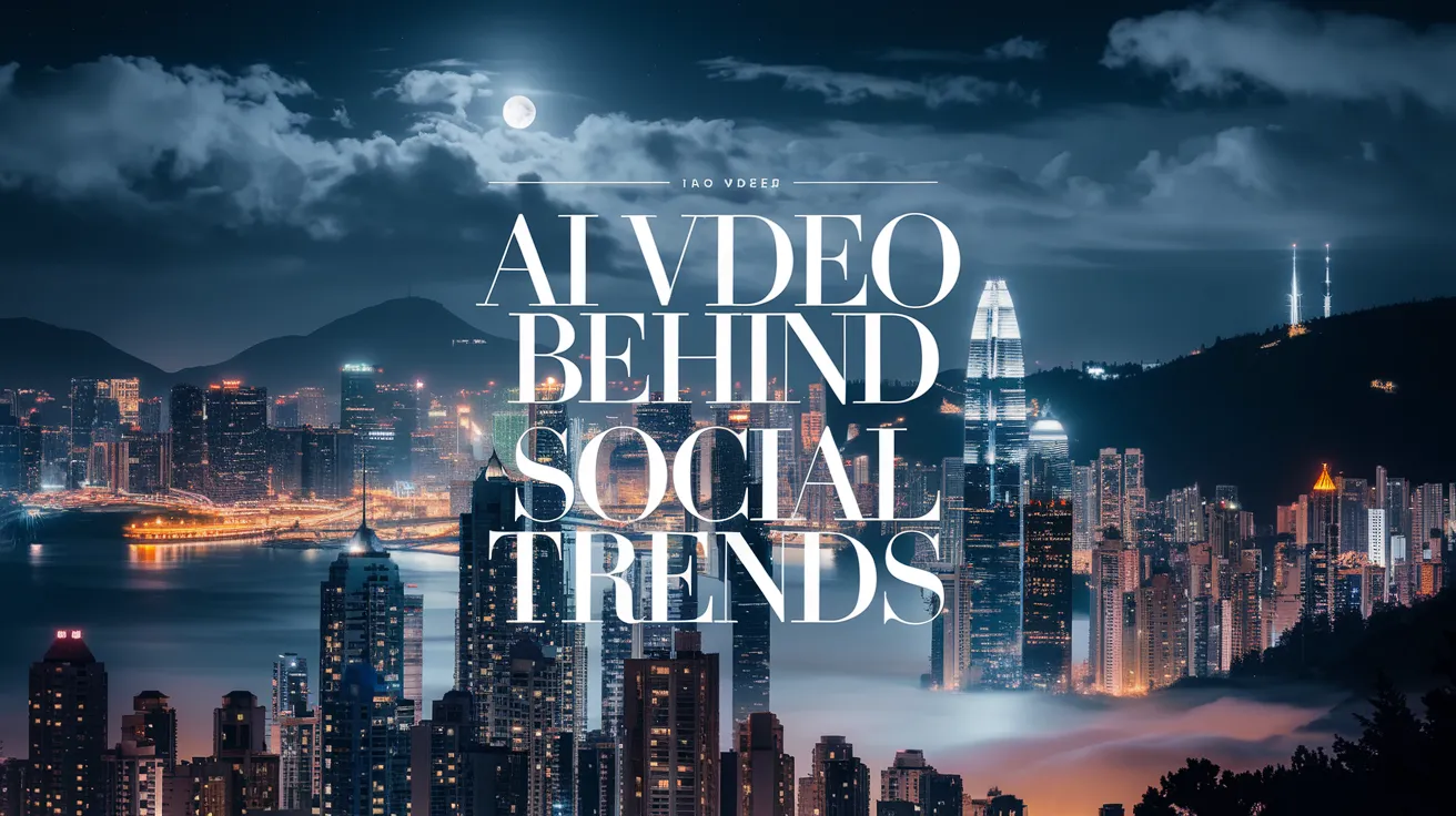 AI Video Tool Behind Viral Social Trends