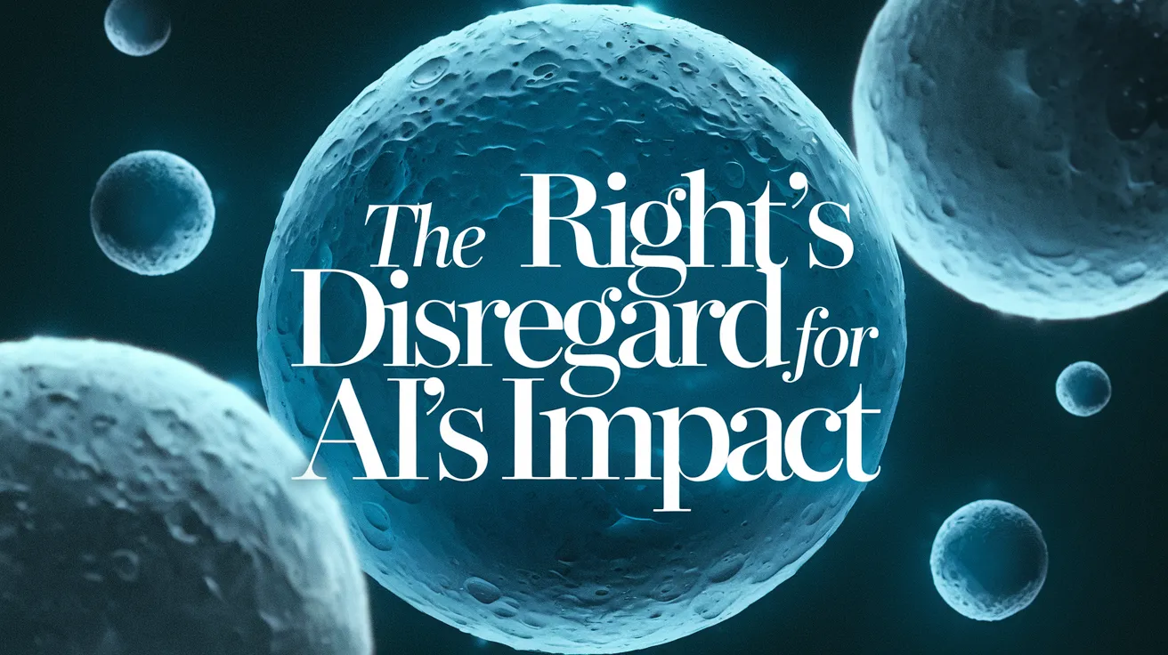 The Right's Disregard for AI's Impact