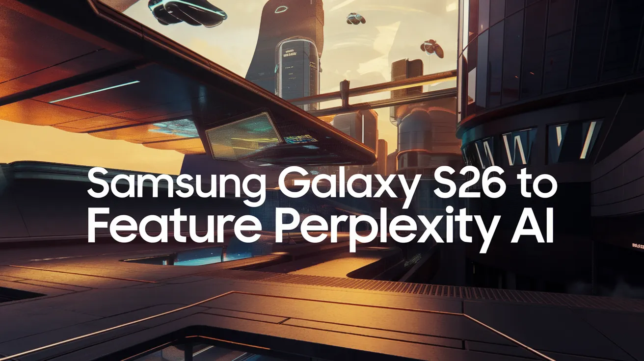 Samsung Galaxy S26 to Feature Perplexity AI