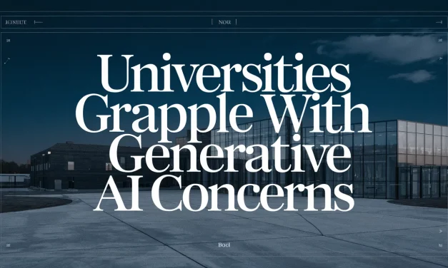 Universities Grapple with Generative AI Concerns