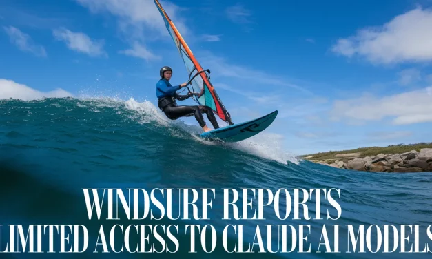 Windsurf Reports Limited Access to Claude AI Models