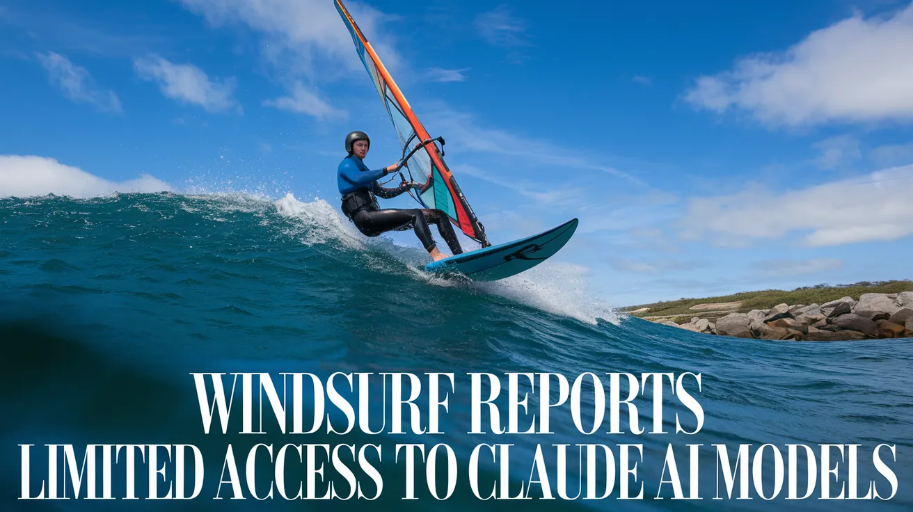 Windsurf Reports Limited Access to Claude AI Models