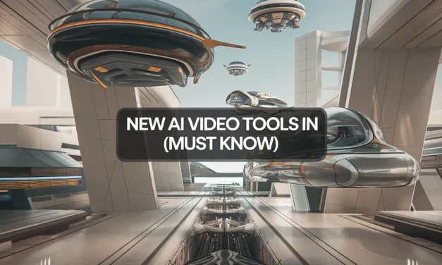 NEW AI Video Tools in 2025 (Must Know!)