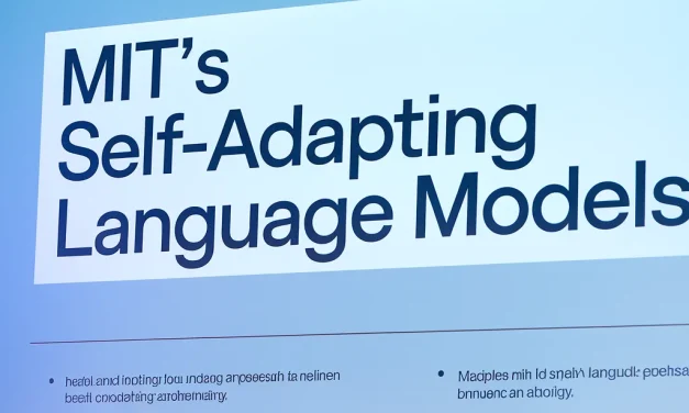 MIT’s New AI “REWRITES ITSELF” to Improve It’s Abilities