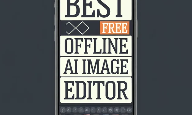 Best Free Offline AI Image Editor