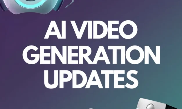 AI Video Generation Updates