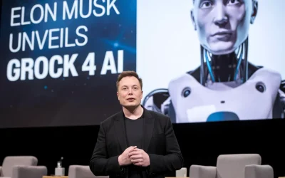 Elon Musk Unveils Grock 4 AI