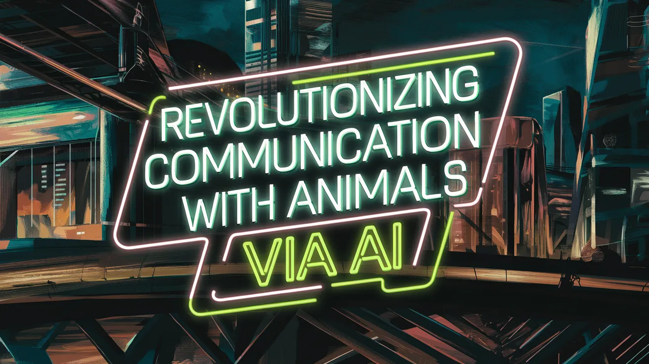 Revolutionizing Communication With Animals via AI