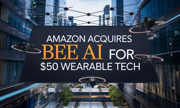 Amazon Acquires Bee AI for $50 Wearable Tech