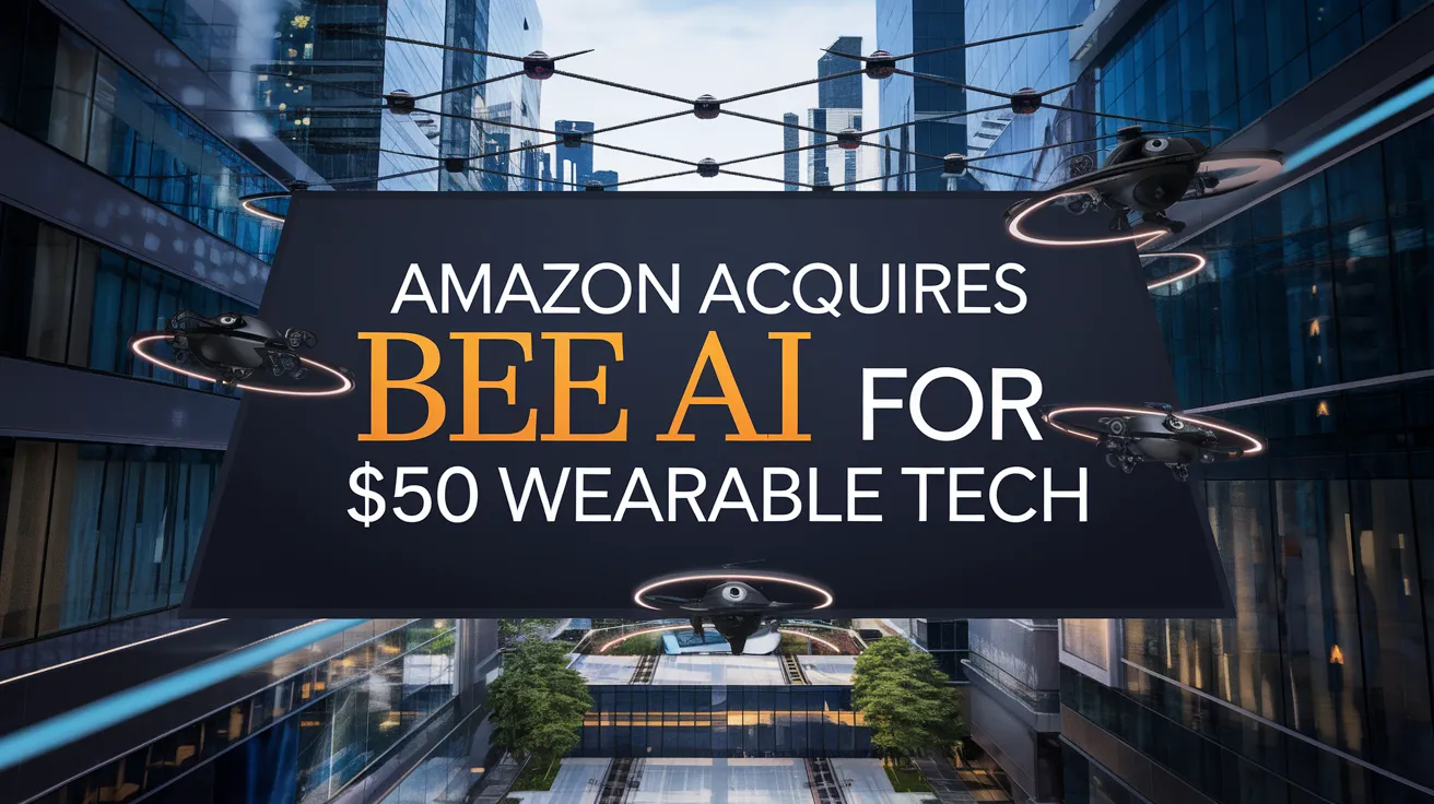 Amazon Acquires Bee AI for $50 Wearable Tech