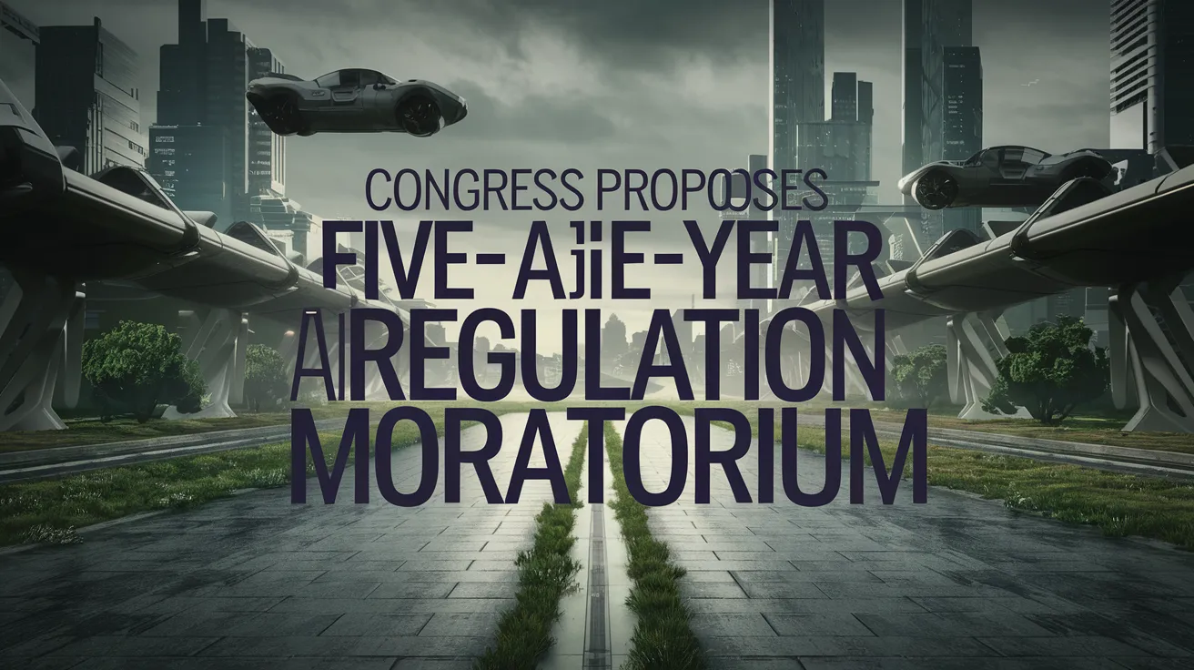 Congress Proposes Five-Year AI Regulation Moratorium
