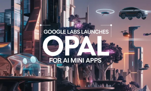 Google Labs Launches Opal for AI Mini Apps