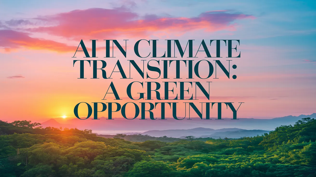 AI in Climate Transition: A Green Opportunity