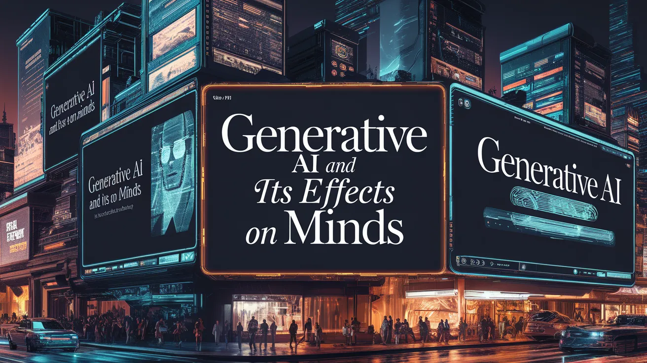 Generative AI and Its Effects on Minds