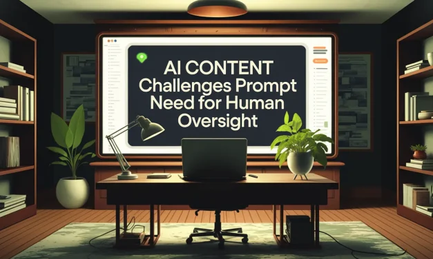 AI Content Challenges Prompt Need for Human Oversight