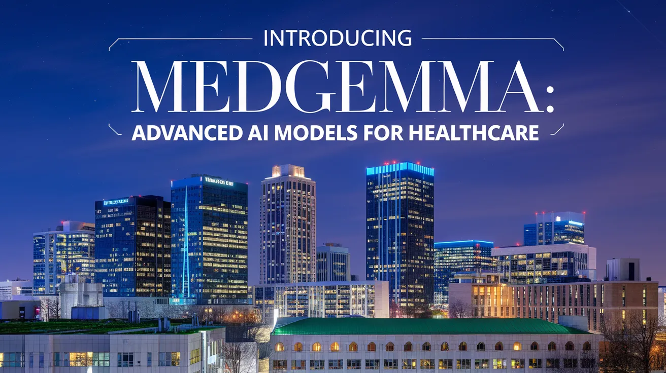 Introducing MedGemma: Advanced AI Models for Healthcare