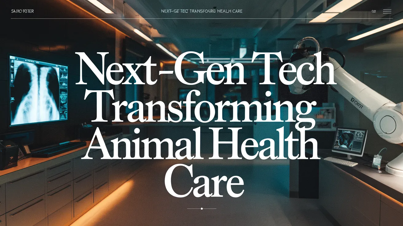 Next-Gen Tech Transforming Animal Health Care