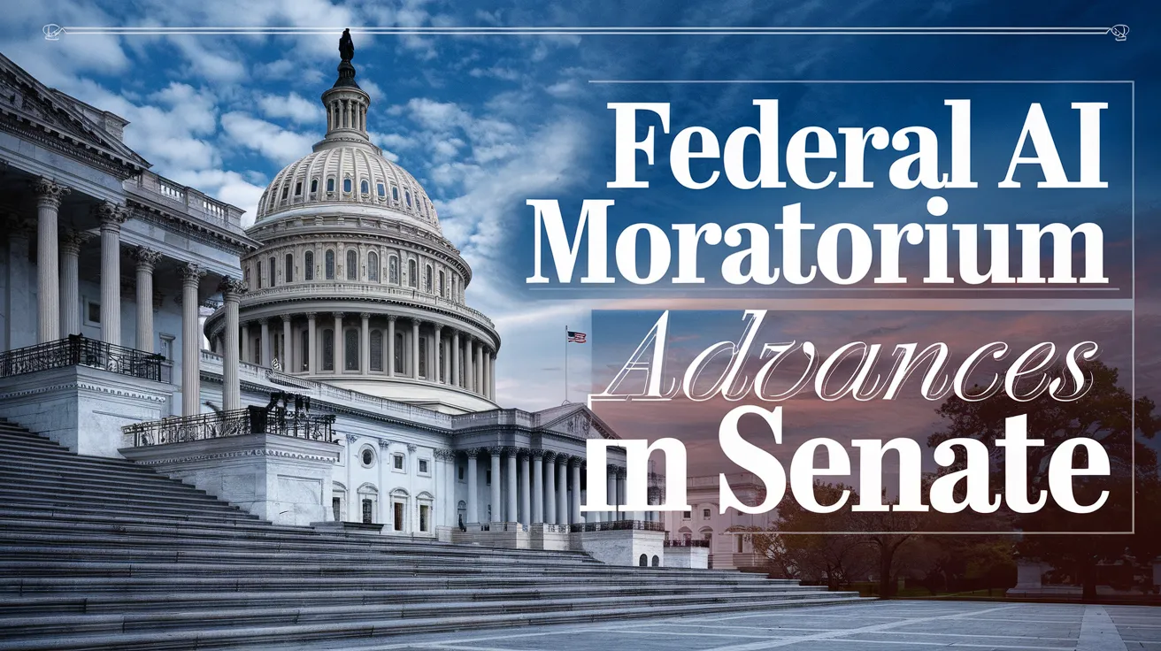 Federal AI Moratorium Advances in Senate