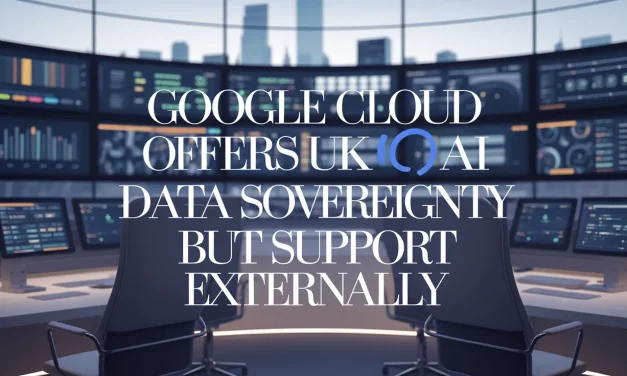 Google Cloud Offers UK AI Data Sovereignty but Support Externally