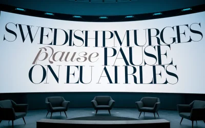 Swedish PM Urges Pause on EU AI Rules