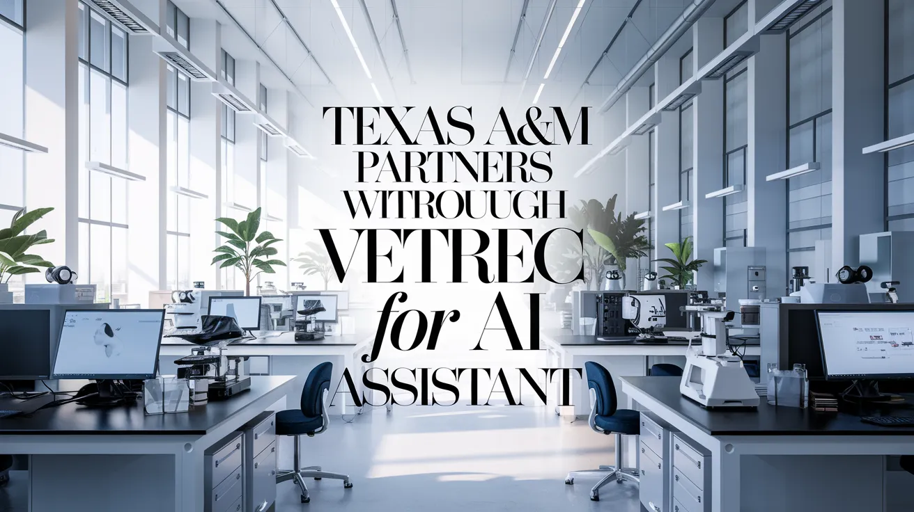 Texas A&M Partners with VetRec for AI Assistant