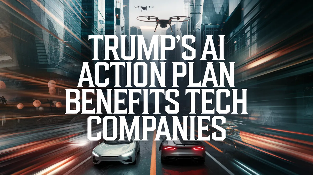 Trump's AI Action Plan Benefits Tech Companies
