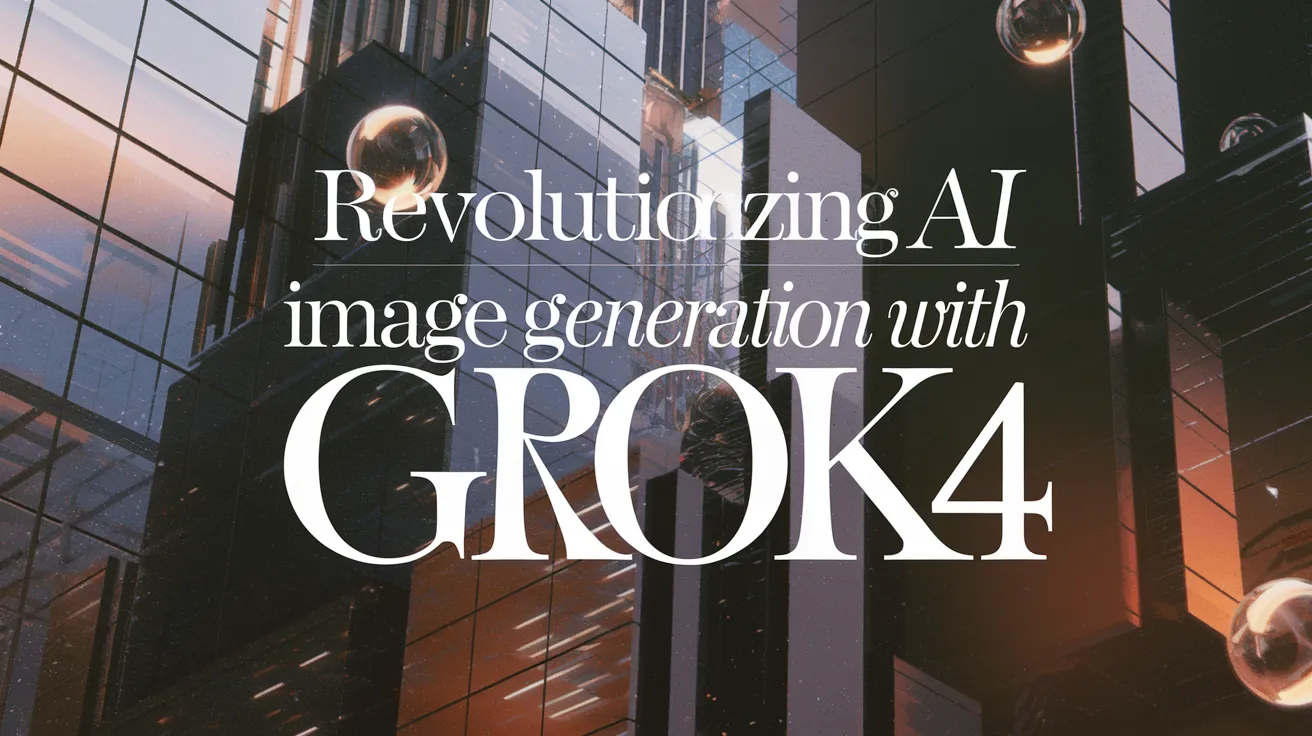 Revolutionizing AI Image Generation with Grok 4