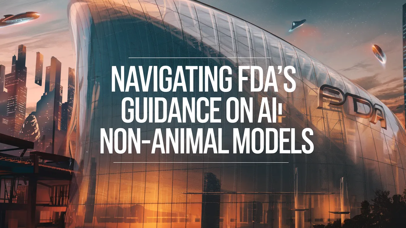 Navigating FDA's Guidance on AI and Non-Animal Models