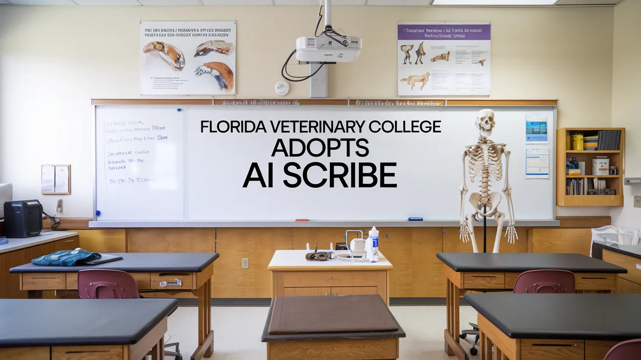 Florida Veterinary College Adopts AI Scribe
