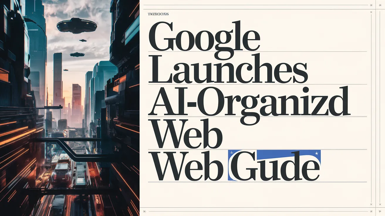 Google Launches AI-Organized Web Guide