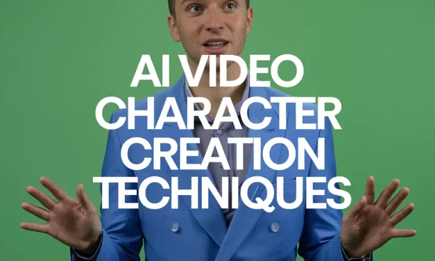 AI Video Character Creation Techniques