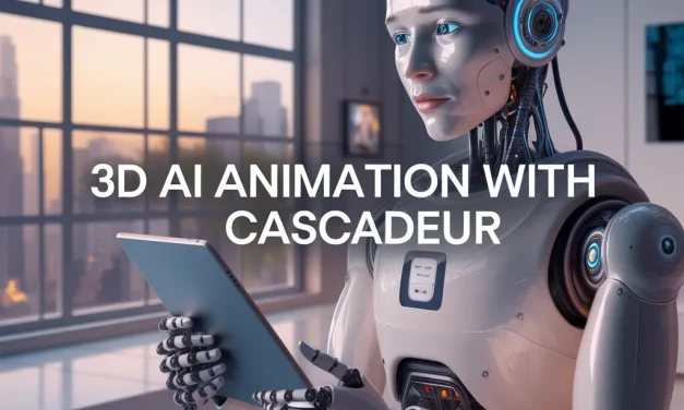 3D AI Animation with Cascadeur
