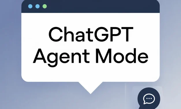 ChatGPT Agent Mode