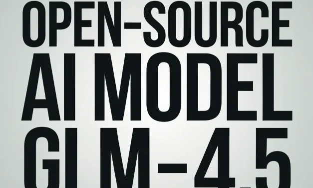 Open-Source AI Model GLM-4.5
