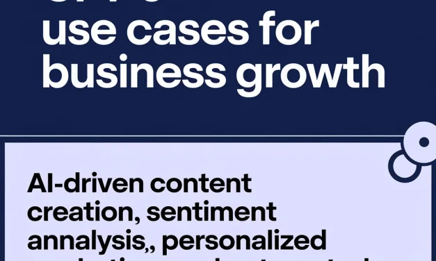 GPT-5 Use Cases for Business Growth