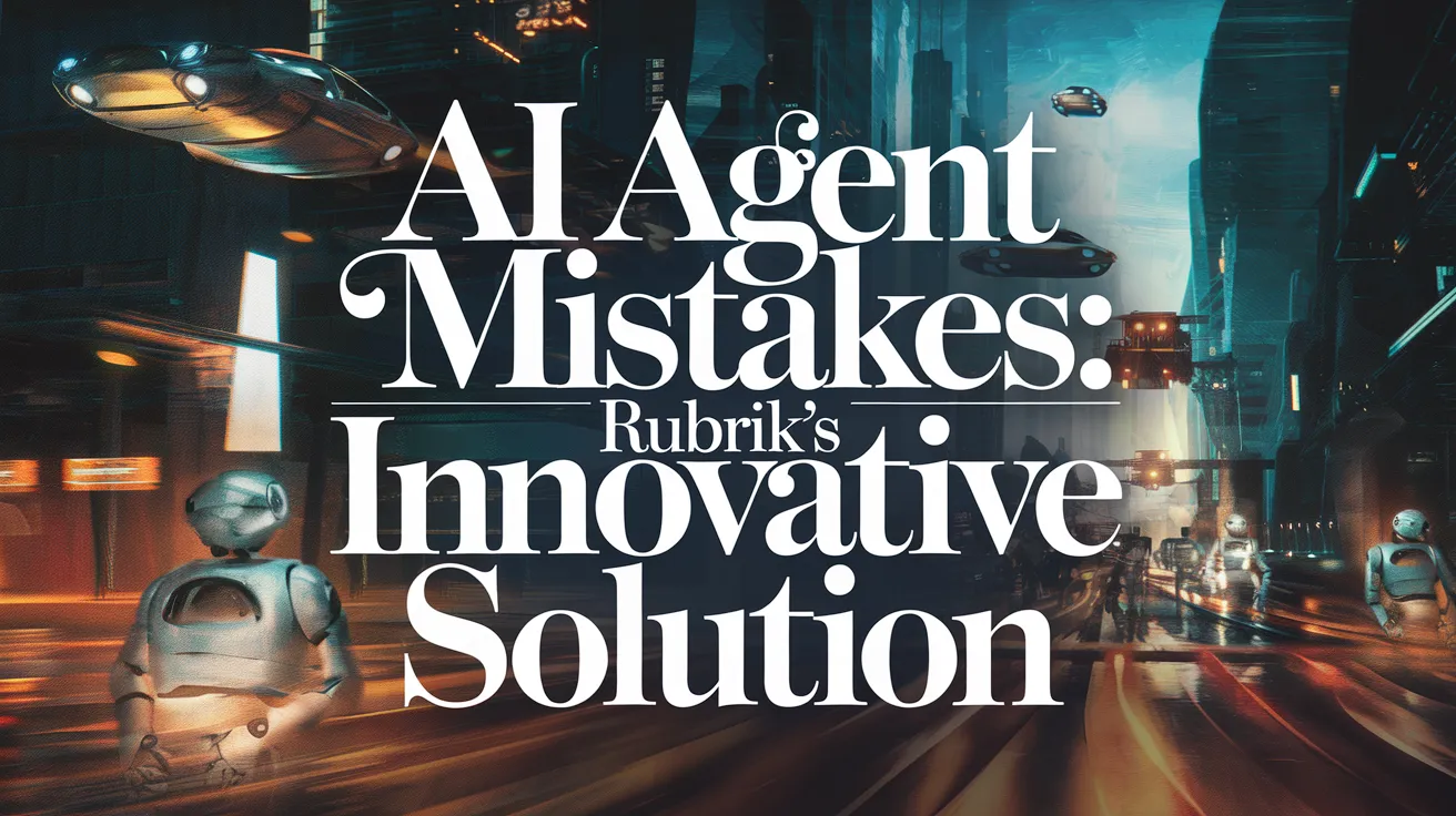 AI Agent Mistakes: Rubrik's Innovative Solution