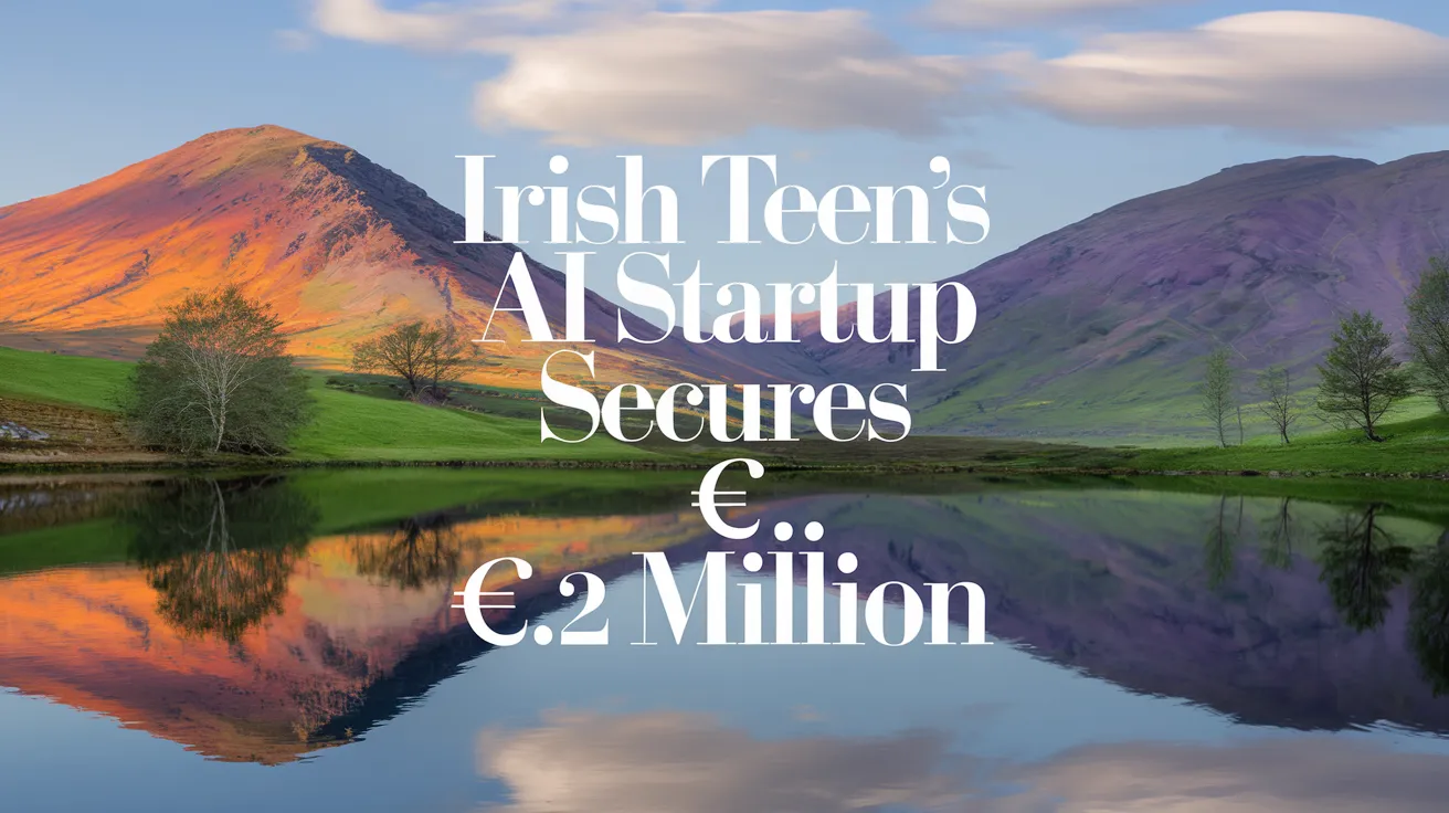 Irish Teen's AI Startup Secures €1.2 Million