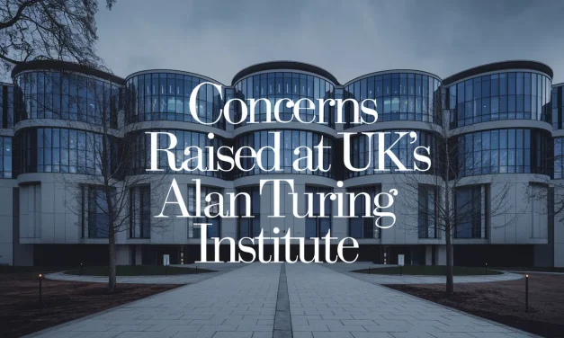 Concerns Raised at UK’s Alan Turing Institute