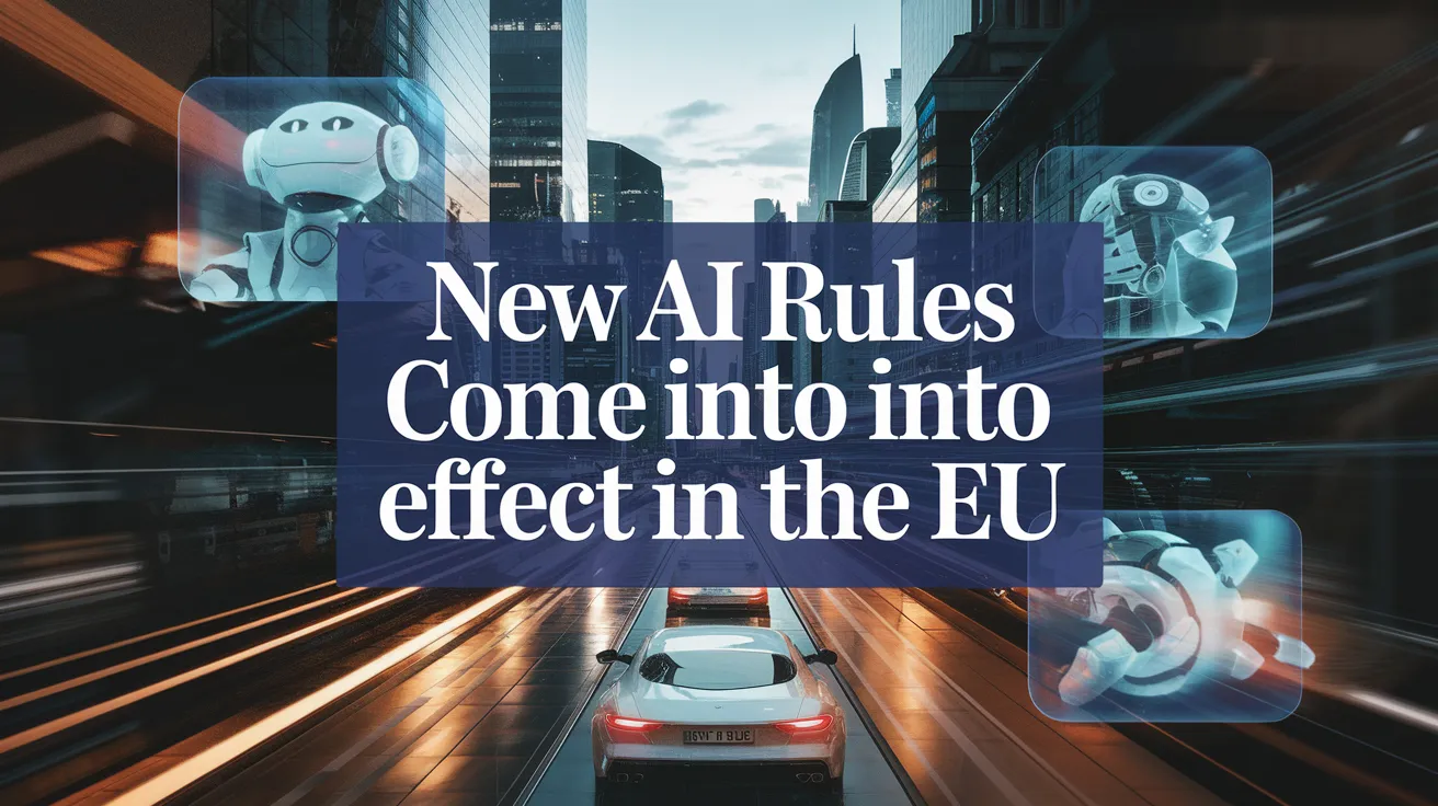 New AI Rules Come into Effect in the EU