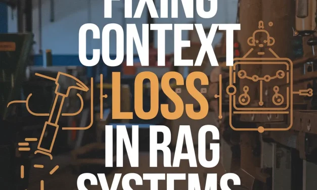 Fixing Context Loss in RAG Systems