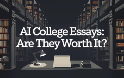 AI College Essays: Are They Worth It?